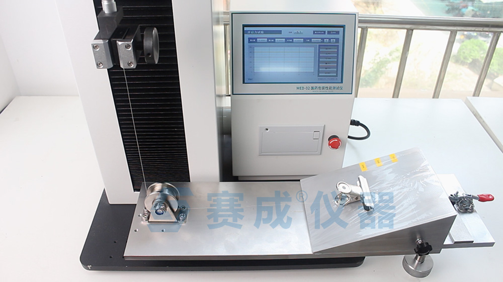 包裝運輸用拉伸纏繞膜黏性試驗測試裝（zhuāng）置